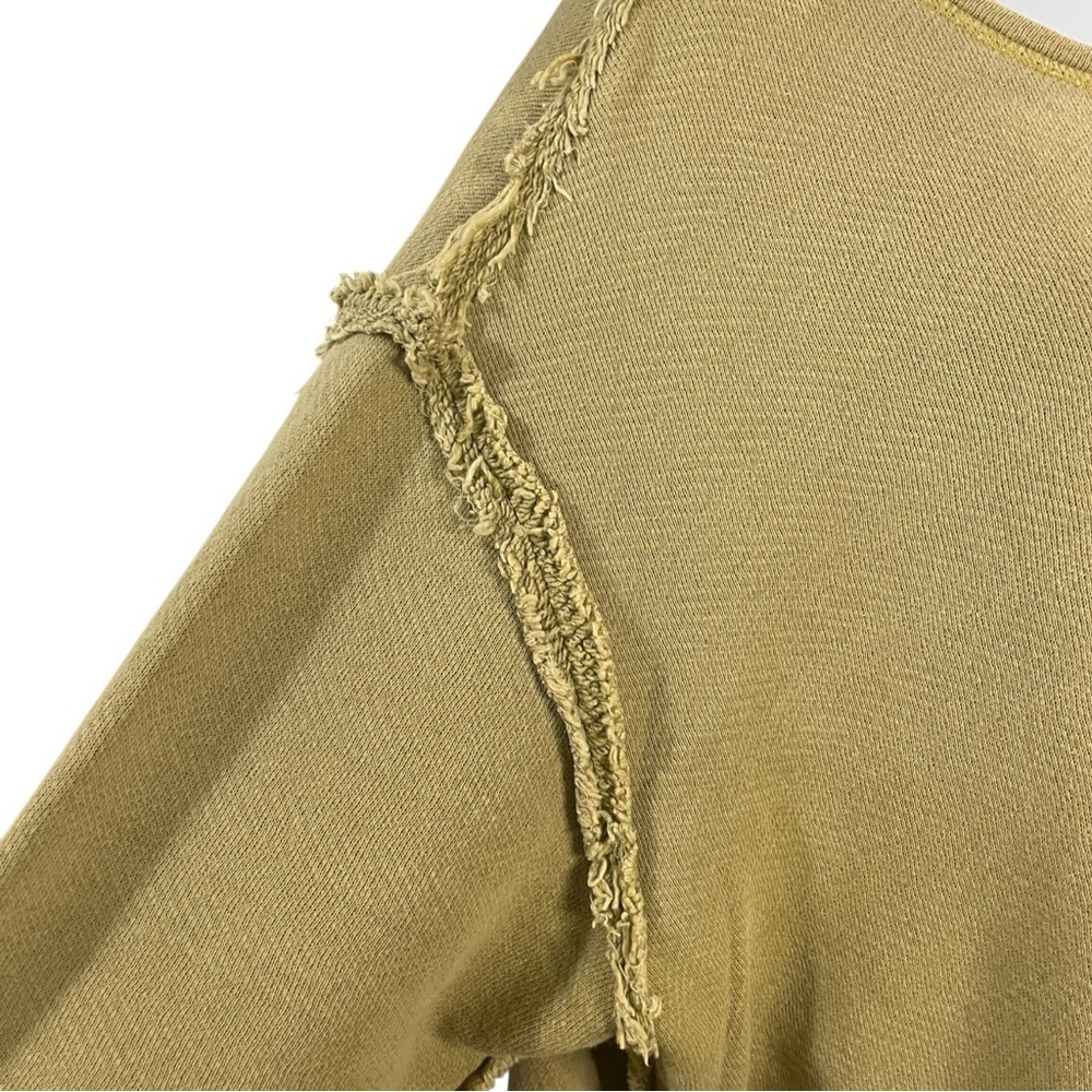 Free People Oversized Raw Edge Sweatshirt - Picture 3 of 7